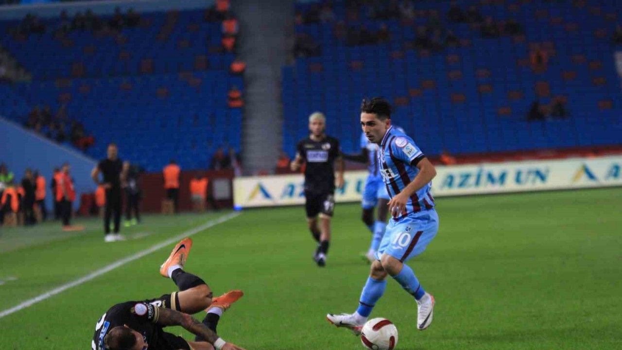 Trabzonspor, Alanyaspor'u tek golle mağlup etti