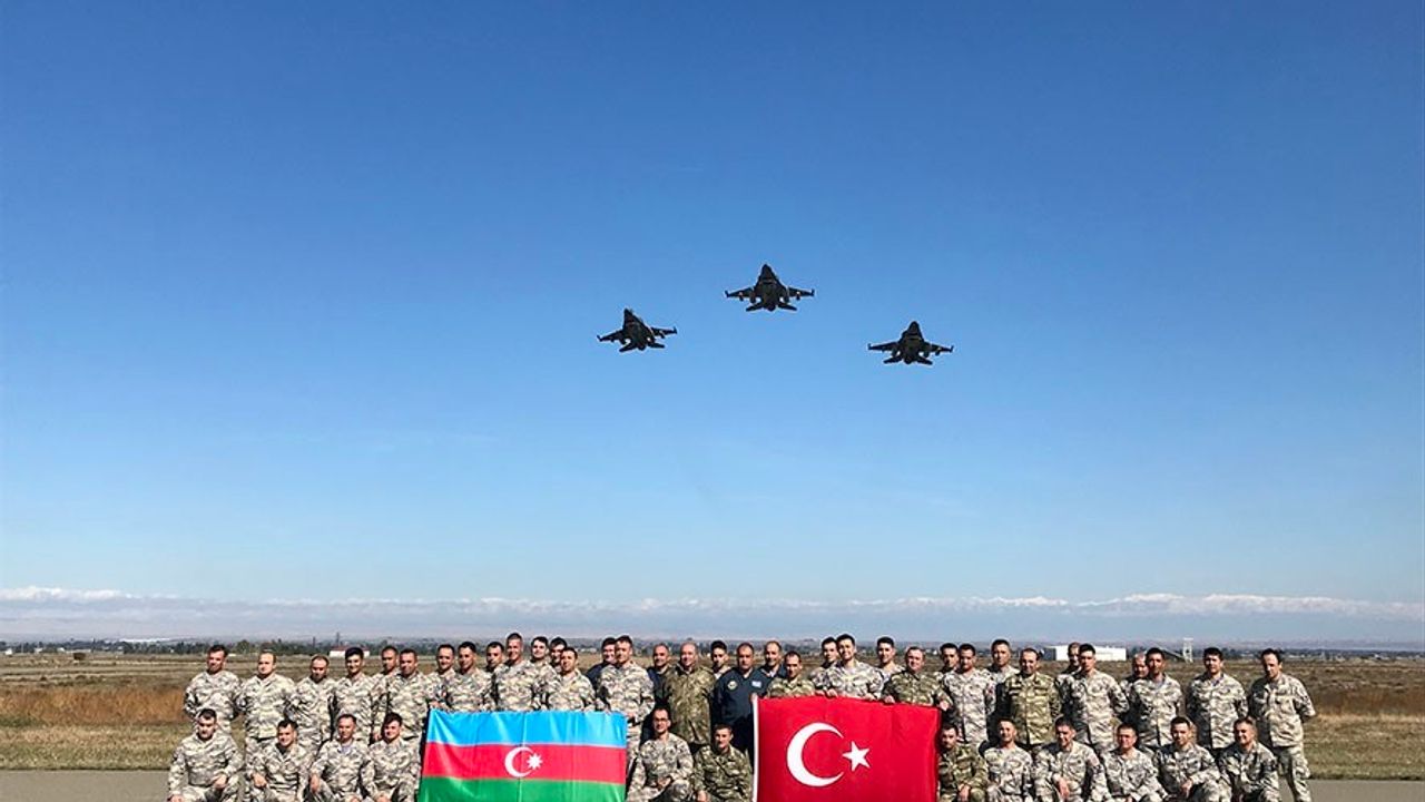 Türk F-16’ları "Mustafa Kemal Atatürk 2023" tatbikatı için Azerbaycan’da