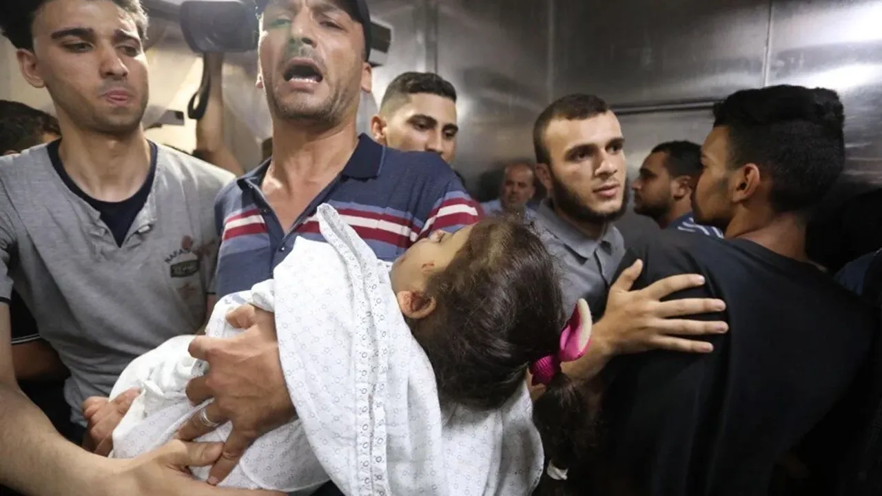 Gazze'de can kaybı 5 bini aştı