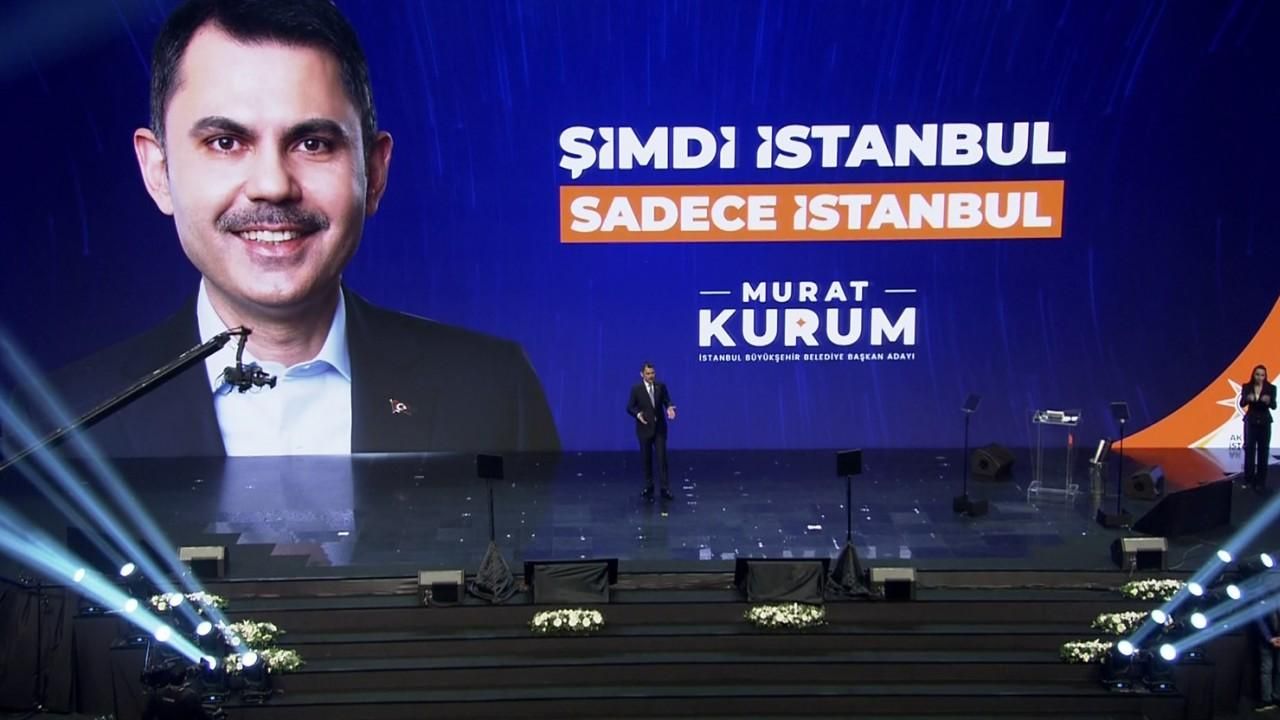 AK Parti İBB adayı Kurum, İstanbul projelerini açıkladı