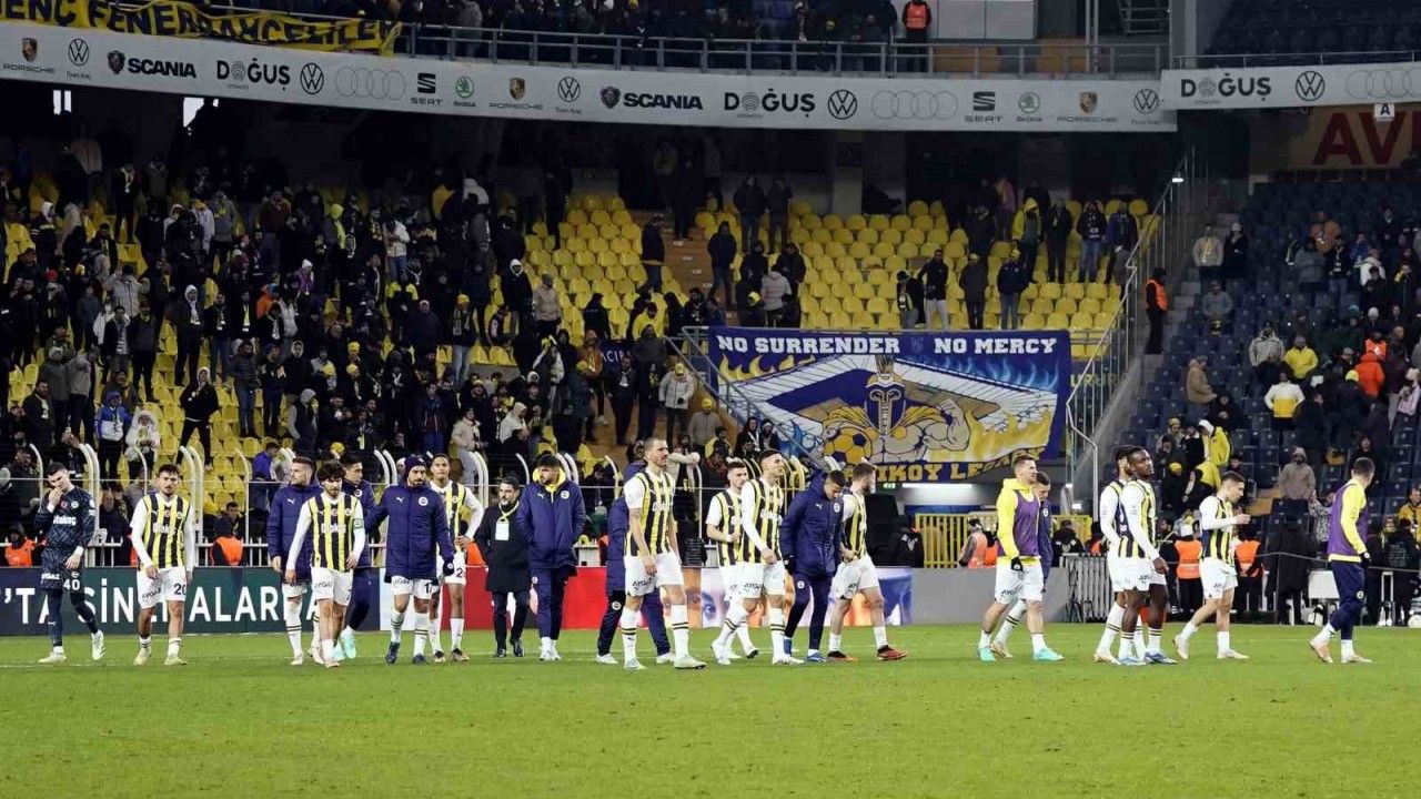Fenerbahçe Kadıköy'de 3. kez puan kaybetti