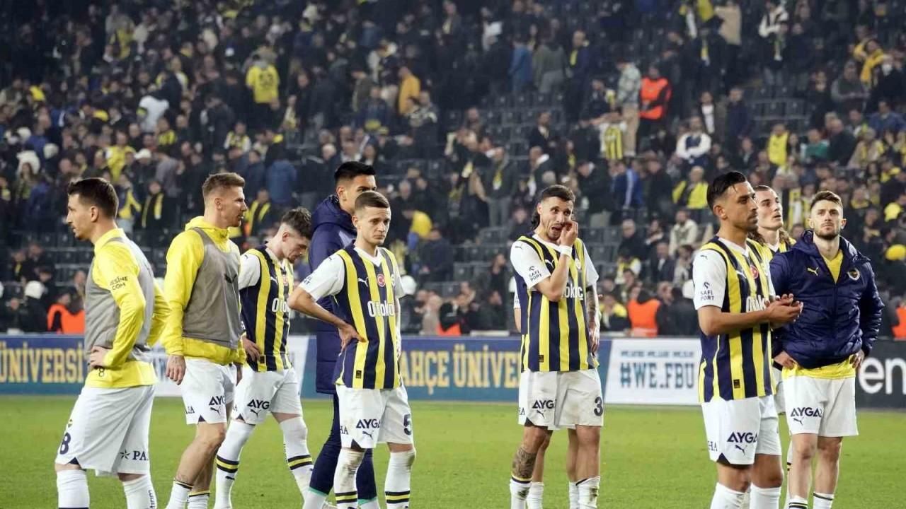 Fenerbahçe, iç sahada 4. kez puan kaybetti