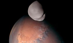 Mars'ın uydusu Deimos'un en net görüntüleri ortaya çıktı