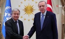 Erdoğan, Guterres ile görüştü