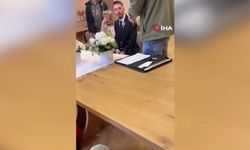 Nikah masasındayken sınır dışı edildi