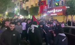 Aruri’nin öldürülmesi Ramallah’ta protesto edildi