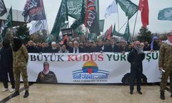 Diyarbakır’da 'Büyük Kudüs Yürüyüşü' düzenlendi