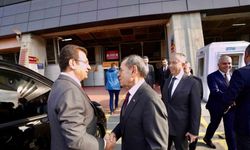 Galatasaray Başkanı Dursun Özbek,  İmamoğlu’nu ağırladı
