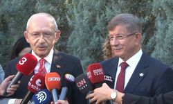 Davutoğlu, Kılıçdaroğlu’nu ziyaret etti