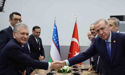 Erdoğan, Tataristan'da Mirziyoyev ile görüştü