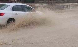 Adıyaman’da sokaklar göle döndü