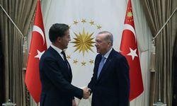 Erdoğan, Rutte ile görüştü