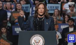 Kamala Harris, mitingde Orta Doğu’ya değindi