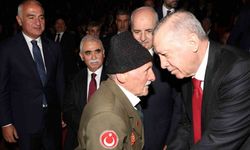 Kore Gazisi Pirağa Uzun, Erdoğan ile görüştü