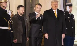 Zelenskiy, Trump ve Macron, Ukrayna savaşını görüştü