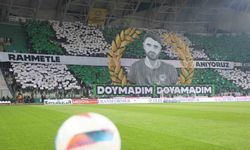 Konyaspor maçında Ahmet Çalık anıldı