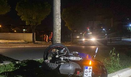 Uşak’ta motosiklet kazası: 2 yaralı