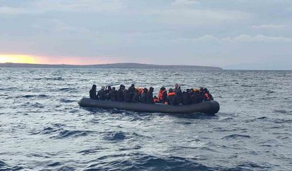 Göçmenler Sahil Güvenlik’ten kaçamadı
