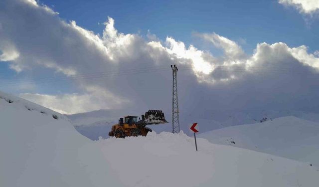 Yüksekova’da karla mücadele çalışmaları başladı