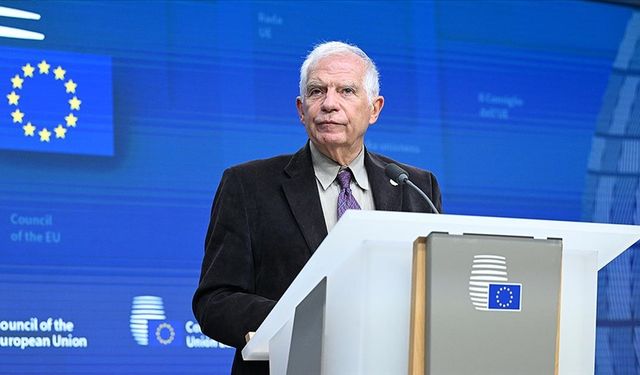 Borrell: İki devletli çözüm için Türkiye ile görüşmeye hazırız