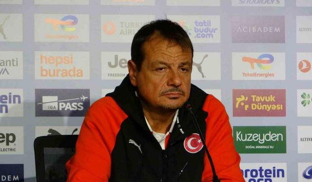 Ergin Ataman: Tek hedefimiz Avrupa Şampiyonası