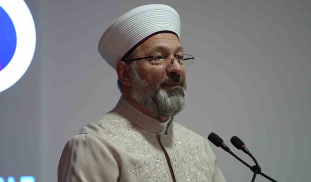 Ali Erbaş’tan orman yangınları için dua: “Ey ateş, sön”
