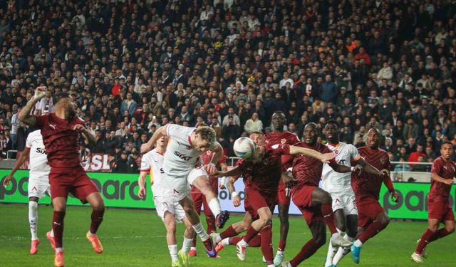 Galatasaray, Hatay'da yine kazanamadı