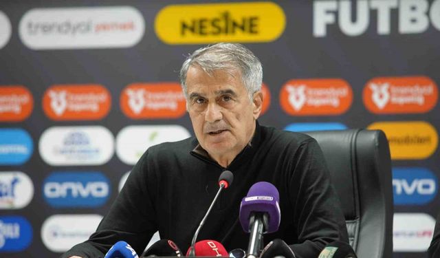 Şenol Güneş: Çıkışa ihtiyacımız vardı ama olmadı