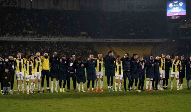 Fenerbahçe, üst üste 7. maçını kazandı