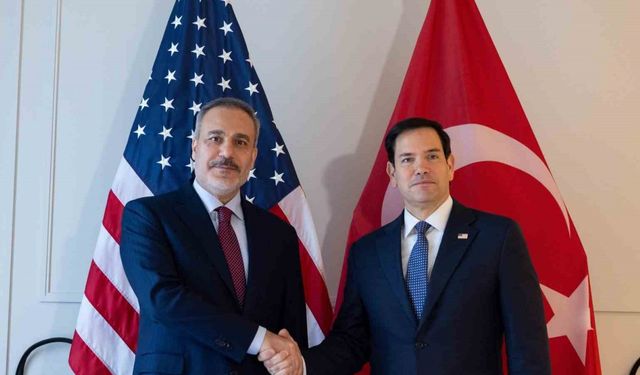 Hakan Fidan, Marco Rubio ile bir araya geldi