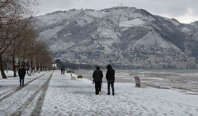 Ordu’nun 12 ilçesinde okullar tatil edildi