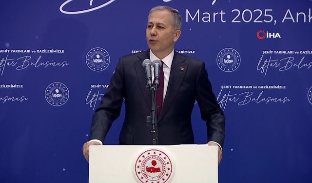 Yerlikaya: Bu vatan için şehadete yürüyen nice kahramanlar var