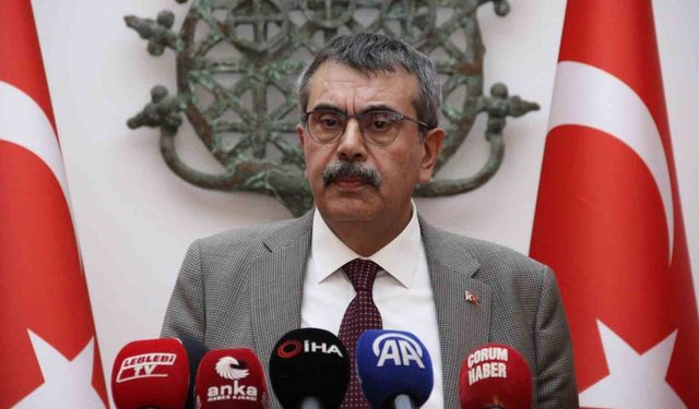 Yusuf Tekin: Derslik başına 20’li rakamlarda öğrenci düşüyor