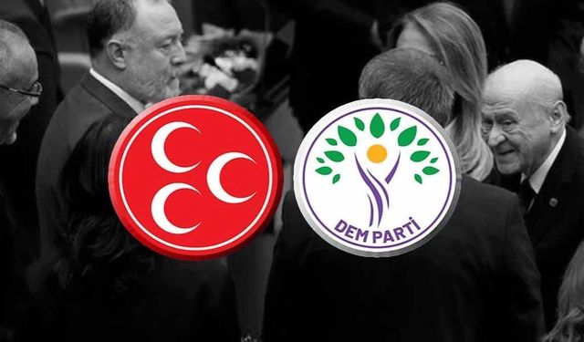 DEM Parti’den MHP’ye ziyaret