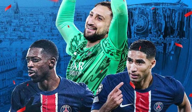 PSG, UEFA Şampiyonlar Ligi şampiyonu oldu