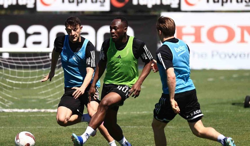 Beşiktaş’ta, MKE Ankaragücü maçı hazırlıkları başladı