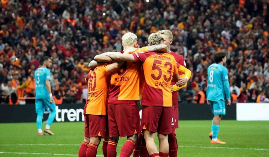 Galatasaray puan rekorunu kırdı