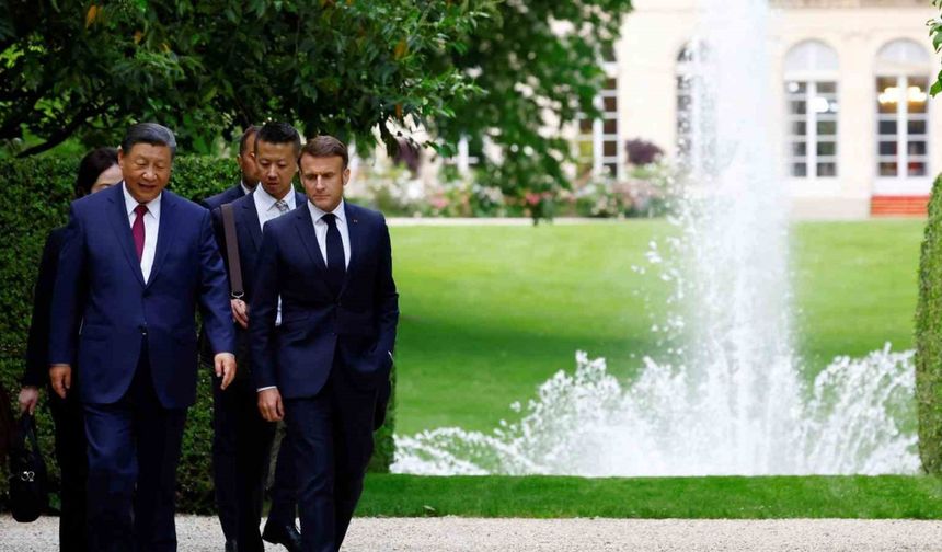 Xi, Macron ve von der Leyen ile görüştü