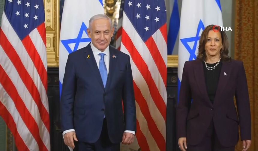 Kamala Harris, Netanyahu ile görüştü