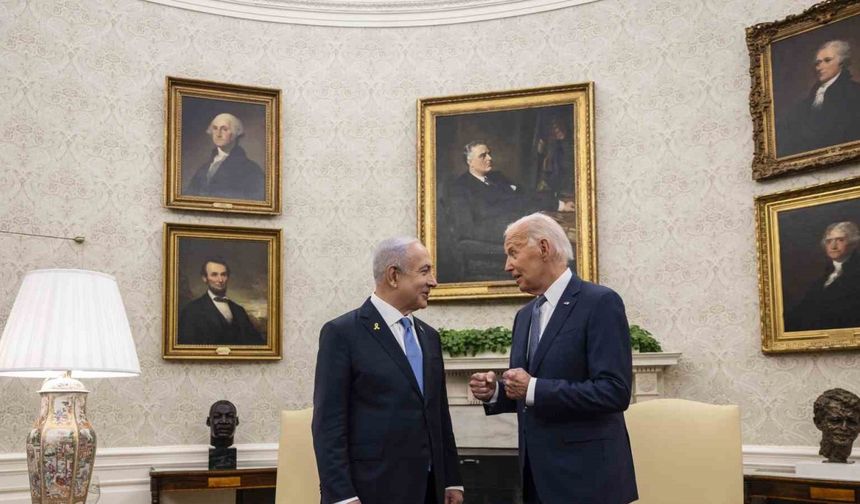 Biden ve Netanyahu Beyaz Saray’da görüştü