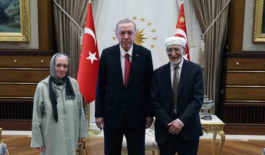 Erdoğan, Taha Abdurrahman’ı kabul etti