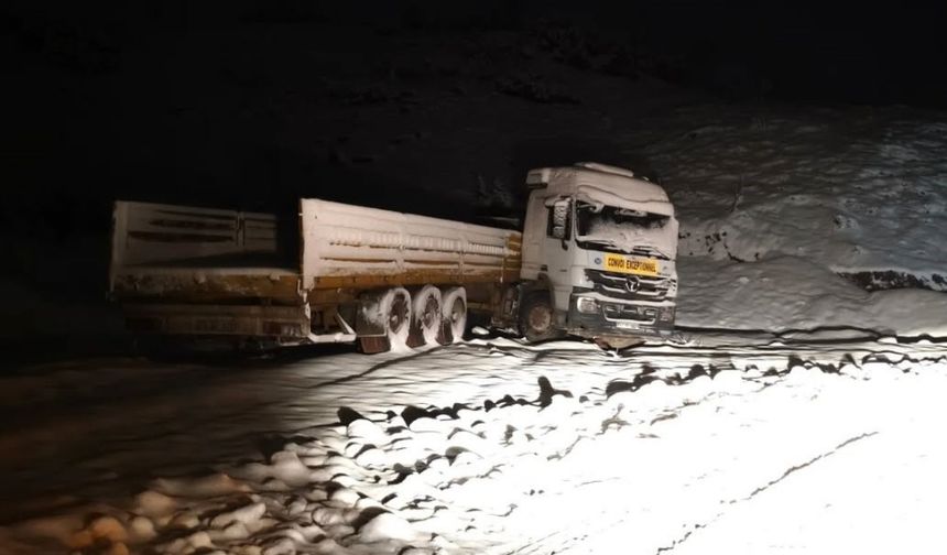 Eruh-Şırnak yolu ulaşıma kapandı