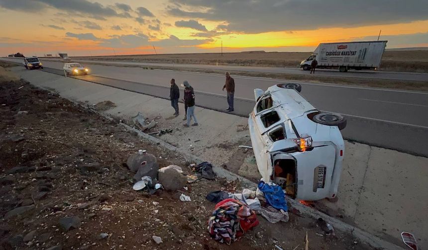 Kilis'te trafik kazası: 5 yaralı