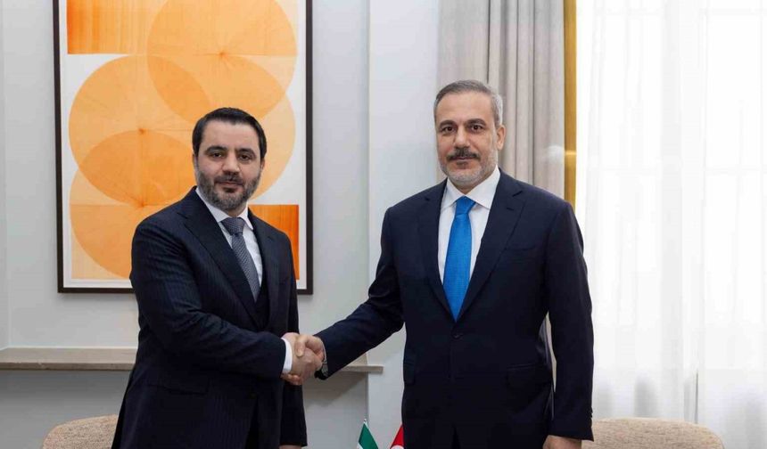 Fidan ve Şeybani görüştü: Türkiye, Suriye’nin birliğine desteğini yineledi