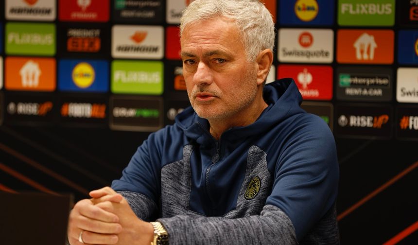 Mourinho: İşimizi iyi yapmalıyız