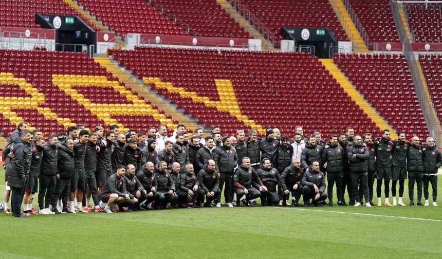 A Milli Futbol Takımı, Macaristan hazırlıklarını tamamladı