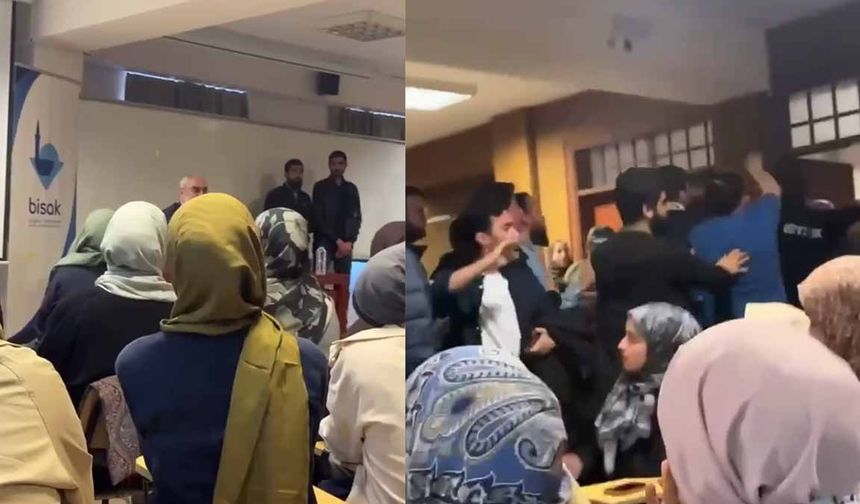 Boğaziçi’nde skandal saldırı: Nureddin Yıldız’a yumurta fırlattılar