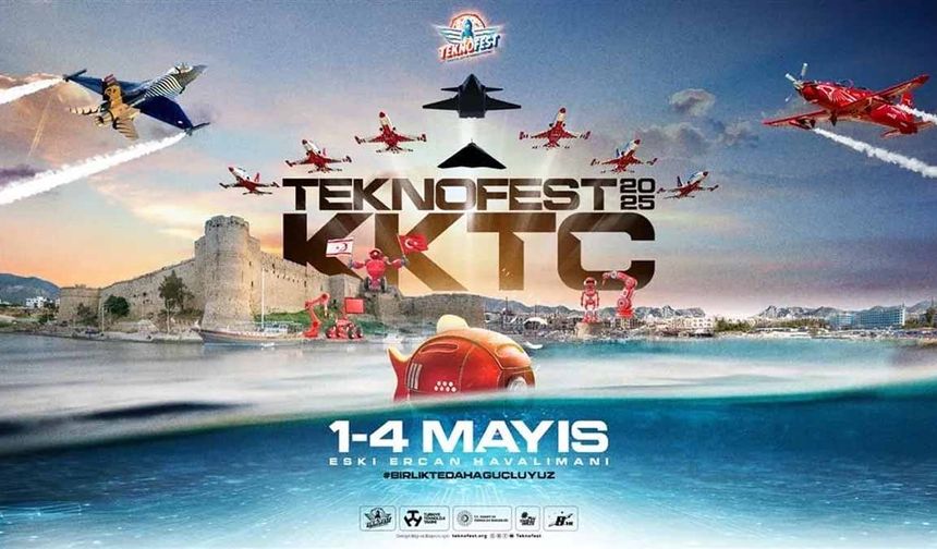 Teknofest ateşi Kuzey Kıbrıs’ta: Teknoloji şöleni başladı