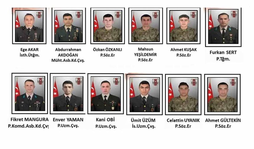MSB: 12 askerimizin şehit olduğu mağara operasyonuyla ilgili iddialar asılsız